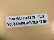 VW Beetle Camper Bus Rat Rod bumper sticker decal