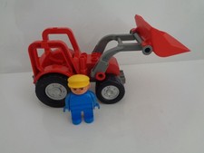 duplo tractor and farmer for