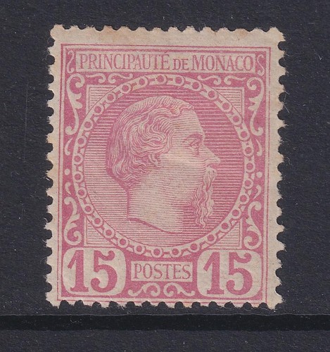 Monaco 1885 15c red - 1885, mm