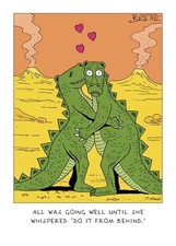 Funny Birthday Card Dinosaurs