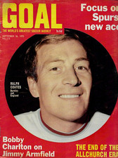 Goal Magazine 26 Sep 1970 Wolves Ralph Coates Brian Kidd George Graham