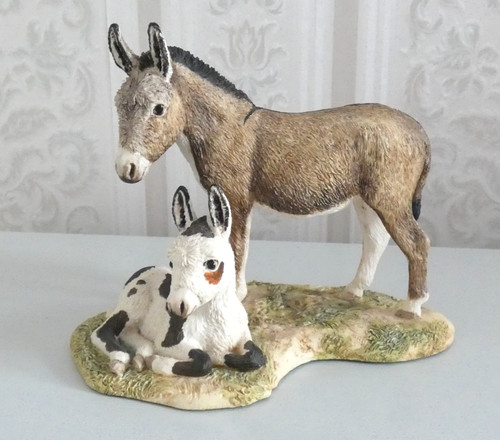 Rare vintage donkey ornament - vintage,