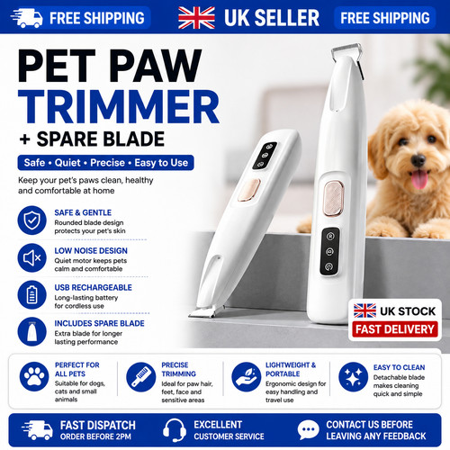 Dogs cats paw hair trimmer - hair,