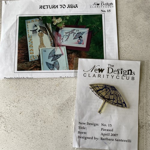 Clarity stamps parasol clear - clarity,
