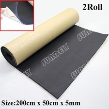 2Roll Classic Car Sound Proofing Insulation Closed Cell Foam Boat Van Camper NEW
