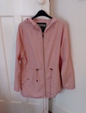 Ladies Pink Parka In A Pocket