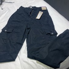 M&S BLACK CARGO PANTS - LADIES