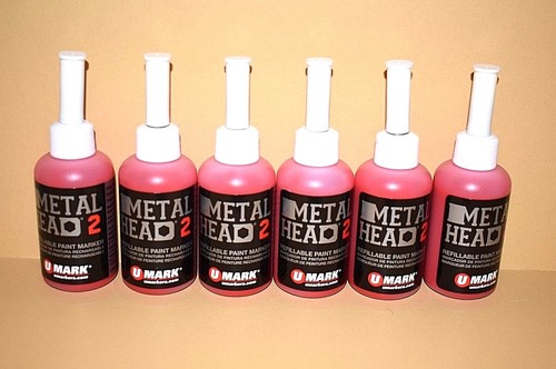 Metal head2 paint markers - metal,