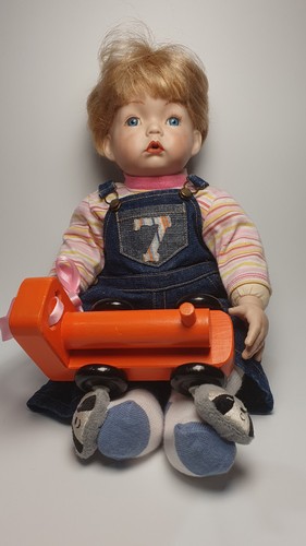 Porcelain doll aaron - porcelain, "aaron"