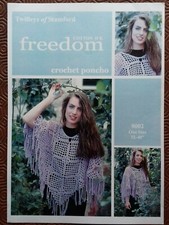 Crochet Pattern - Twilleys Poncho, Freedom, 9002 (201624)