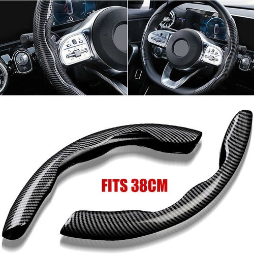 2pcs carbon fiber non - fiber, car