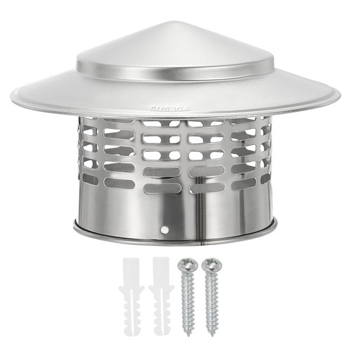 Chimney cap 304 stainless - 4",