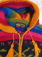 Wool Cardigan - Ecuador - Multicoloured 