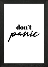 DonT Panic Framed Wall Art