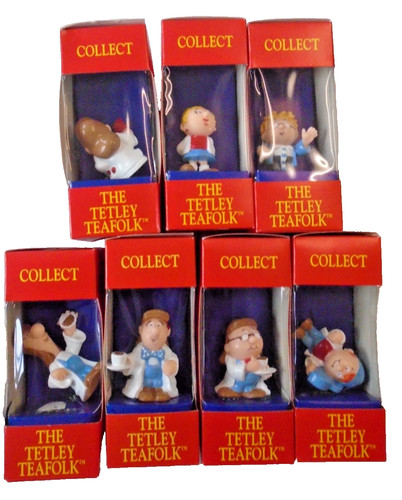 Tetley teafolk collectables - tetley,