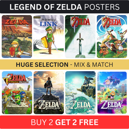 The legend zelda posters a5 - of,