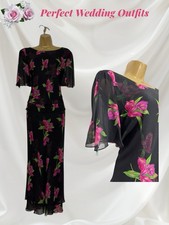 CATTIVA Size 14 Black Purple