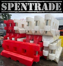 GB2 HEAVY DUTY WATER BARRIER 1 x ROAD TRAFFIC MANAGEMENT SAFETY ROTA BARRIER