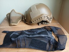 Tactical assault helmet + mesh