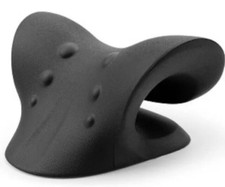 Cervical Neck Pillow Stretcher Traction Device Support Pain Relief Black New