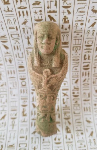 Egyptian ushabti faience - egyptian,