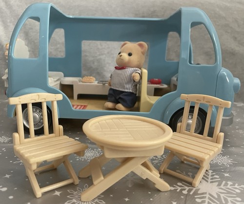 Sylvanian families chip shop - families,