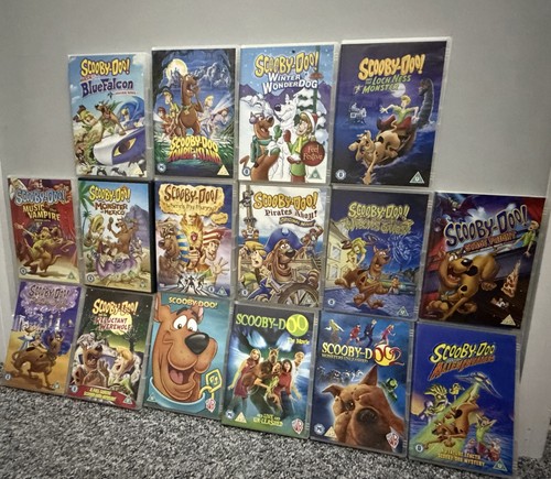 Scooby doo dvd bundle x16 - scooby-doo, kids