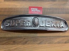 Fordson Super Dexta Front Badge Alloy