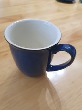 2 x Denby Boston Blue Mugs - Excellent Condition