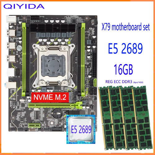 X79 motherboard set with - x79,