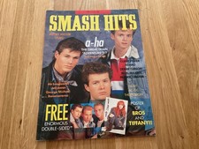 SMASH HITS - 6th April 1988 - A- HA , Whitney Houston, Bros, Debbie Gibson.