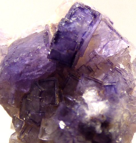 Blue john fluorite crystal - john,
