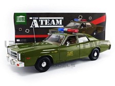 Greenlight Collectibles 1/18 The A-Team 1983-87 TV Plymouth Fury US Army Police