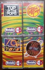 Weetabix TOTP cassette Tapes X4