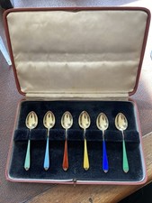 BEAUTIFUL VINTAGE SET 6 SILVER
