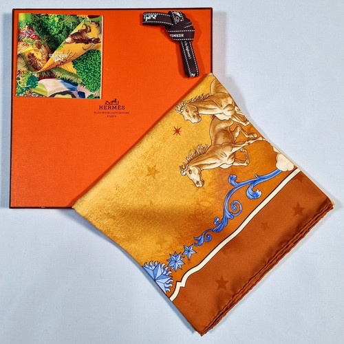 Rare vintage hermes silk - rare,