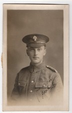 Military Postcard WW1 Soldier