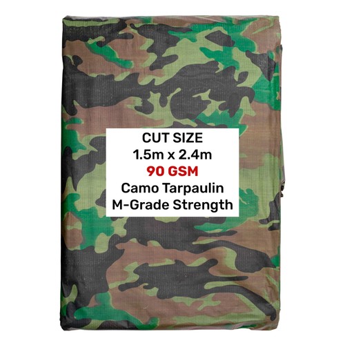 Camouflage grade tarpaulin - camouflage, m-grade