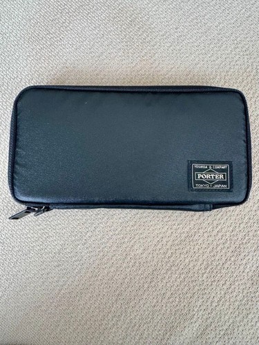 Porter long wallet - long, black