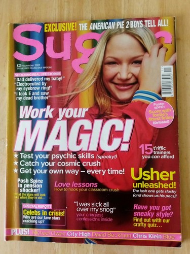 Sugar magazine november 2001 - november,