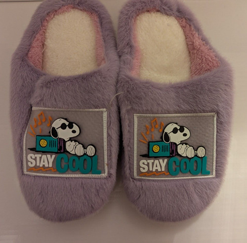 One pair snoopy sherpa lined - sherpa,