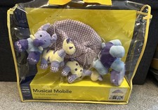 Mothercare Safari Cot Mobile Rock A Bye Baby - No Batteries, Wind up Free Post