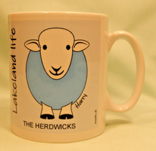 Herdy Mug for Lakeland Life The Herdwicks Harry  on white in Very Good Condition