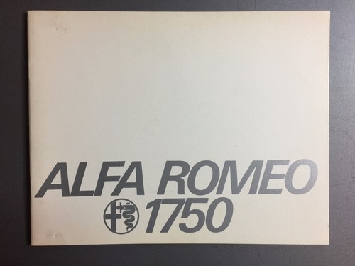 1968 alfa romeo 1750 sedan - romeo,