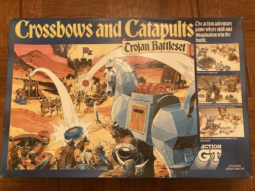 Crossbows and catapults rare - catapults,