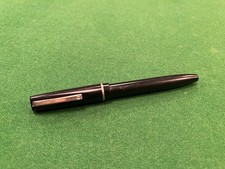 Osmiroid 65 Vintage Black Fountain Pen with Osmiroid Italic B4 Nib