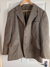 Vintage Tweed Blazer Jacket 44