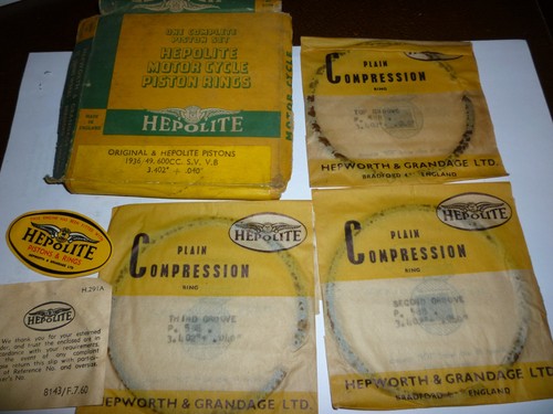 Hepolite piston ring set - hepolite,