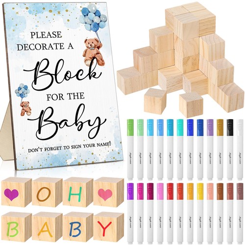Pcs baby shower game - game, sign
