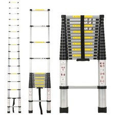 Factory Seconds: 4.7m Multi-Purpose folding Ladders Extendable Sturdy Ladder
